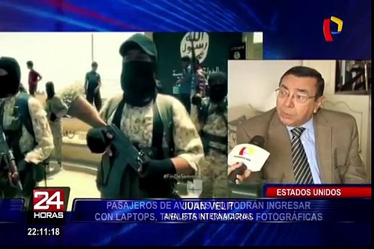 Juan Velit explica nuevas medidas de seguridad en vuelos a Estados Unidos