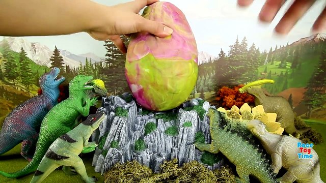 Обучение динозавры имен и звуки для Дети динозавры мультфильм динозавры фс и весело