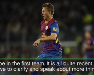 Deulofeu pleased to gain Barca's trust