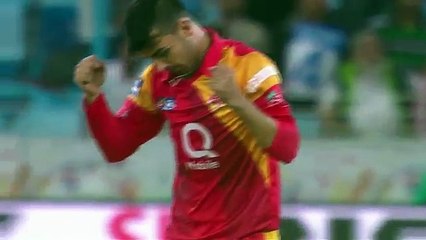 PSL 2017 Match 20- Karachi Kings vs Islamabad United - Shadab Khan Bowling