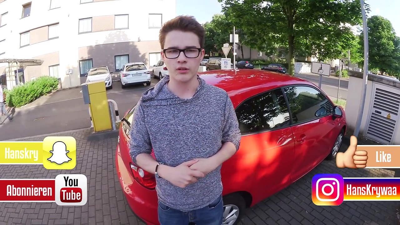 McDonalds PRANK | MITARBEITER tritt gegen mein AUTO | Einfach Hans