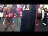 jleon love wokring out at mayweather boxing club EsNews Boxing
