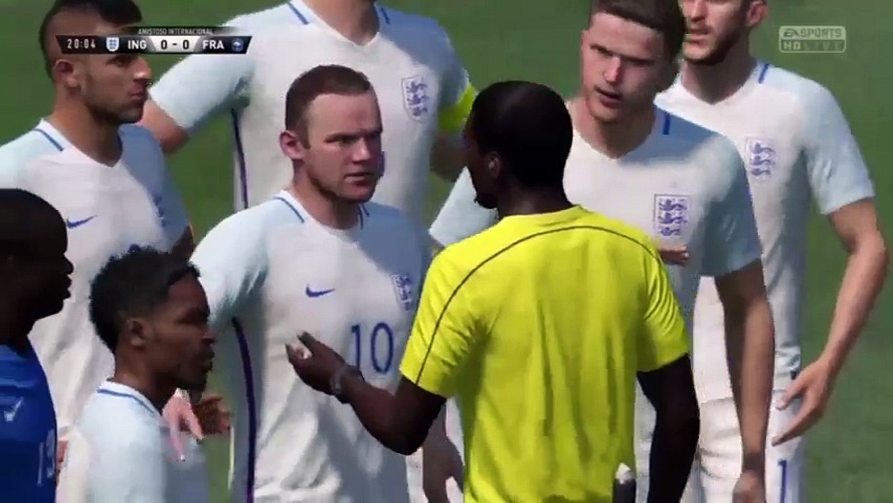 Inglaterra vs Franca