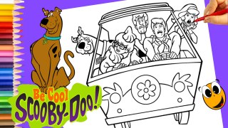 Coloring Scooby and Shaggy Crayola markers kokicute scooby e salsicha Mistery Machine KOKI DISNEY