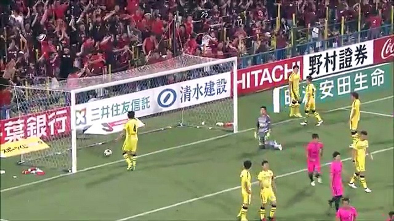 Kashiwa 1:2 Kashima  (Japanese J League. 2 July 2017)