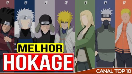 TOP 7 HOKAGE com a Habilidade Única mais PODEROSA | Canal TOP 10