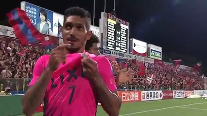 Kashiwa 2:3 Kashima  (Japanese J League. 2 July 2017)
