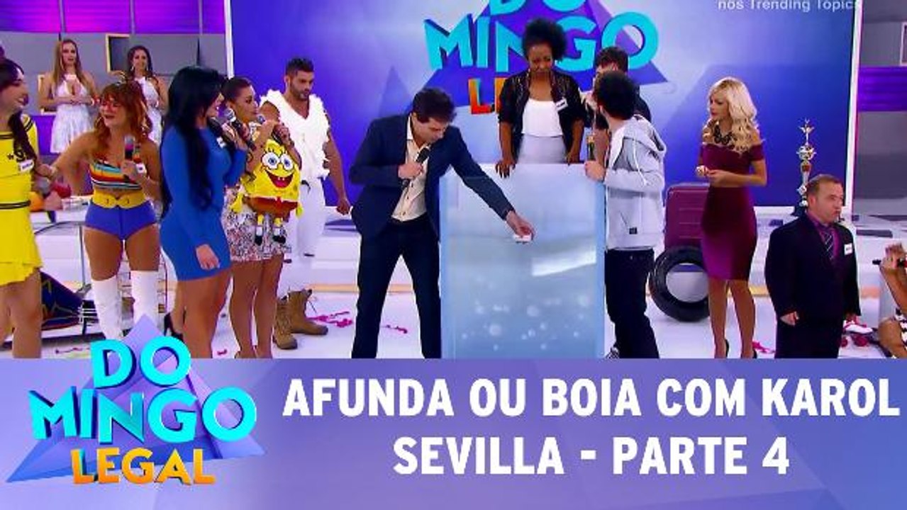 Afunda ou Boia com Karol Sevilla - 02.07.17 - Parte 4