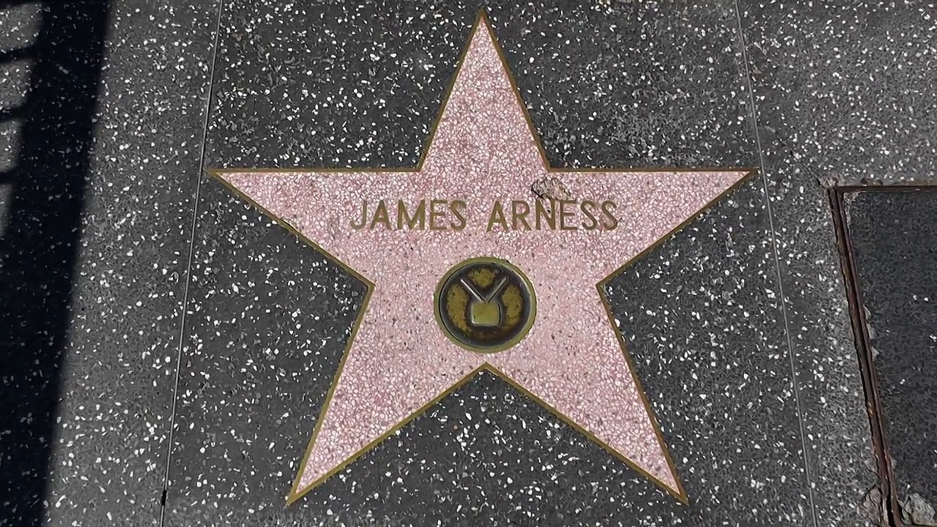 ⁣James Arness Star on the Hollywood Walk of Fame