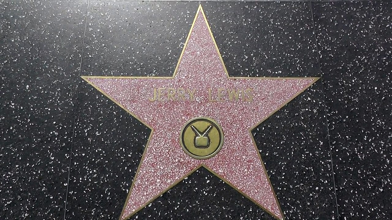 Jerry Lewis Star on the Hollywood Walk of Fame