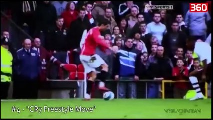Njihuni me 5 levizjet e shpikura nga Cristiano Ronaldo pergjate karrieres se tij futbollistike (360video)