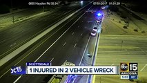 Person injured after multi-vehicle wreck on Loop 101 near Hayden