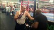 TMT KO puncher Lanell Bellows at mayweather boxing club EsNews Boxing
