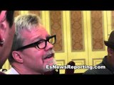Freddie Roach on Pacquiao getting knocked out