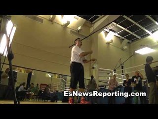 Brandon Rios Training For Manny Pacquiao before brawl