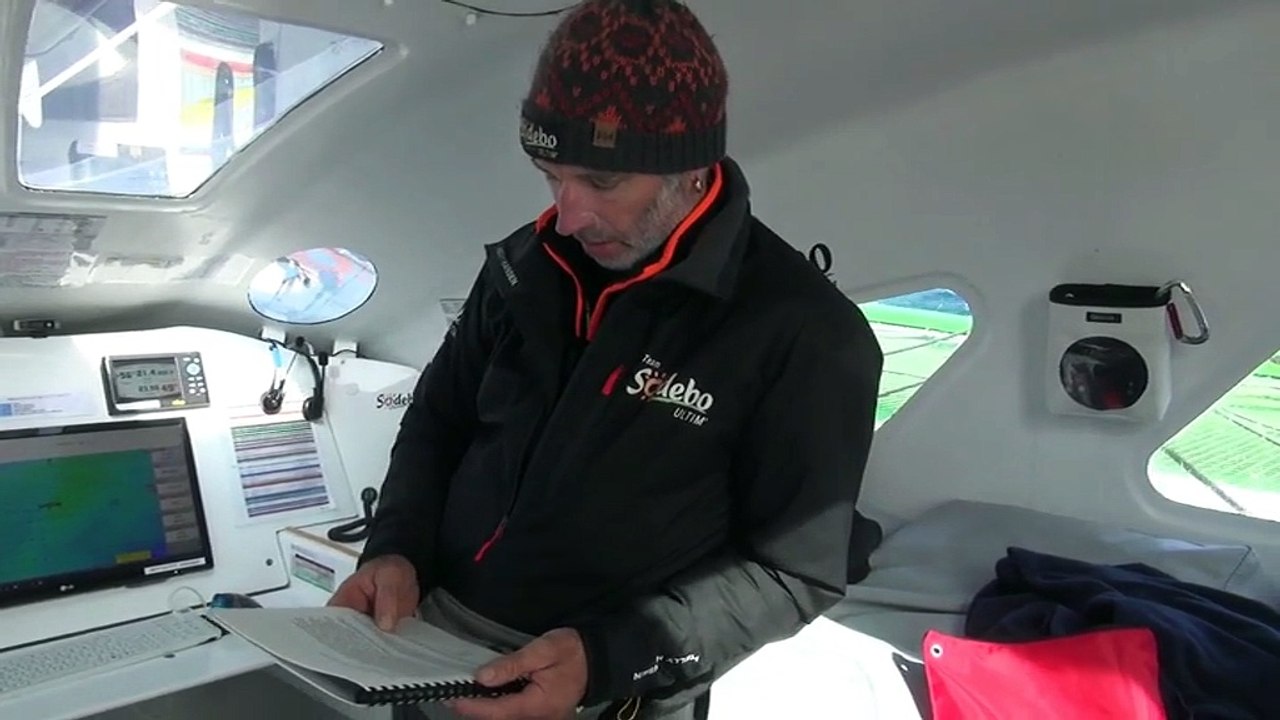 Hydraulique, le mot du jour à bord de Sodebo