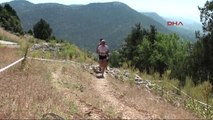 Antalya Akseki'de Dağ Koşusu Tamamlandı