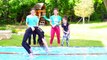 FUNNY SLiP N SLiDE GYMNASTiCS CHALLENGE! (ft. Hayley & Annie LeBlanc from Bratayley)