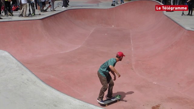 Gouesnou (29). Inauguration du skate-park