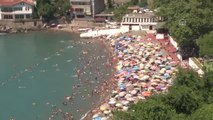 Sıcak Hava ve Nemden Bunalan Vatandaşlar, Sahillere Akın Etti - Zonguldak
