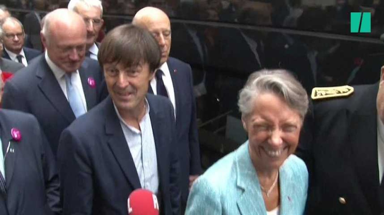 Hulot inaugure le TGV vers Bordeaux: "Il ne faut pas que ça aille plus vite, sinon on n'aura même pas le temps de bosser"