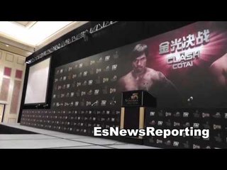 pacquiao vs rios behind the scenes EsNews Boxing