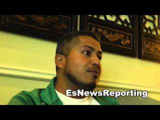 ROBERT GARCIA funny story on brandon rios on filipina reporter EsNews Boxing
