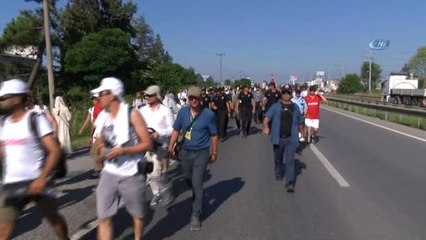 Adalet Yürüyüşünün 17'nci Günü Olaylı Bitti