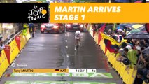 Arrivée de Tony Martin - Étape 1 / Tony Martin arrives Stage 1 - Tour de France 2017