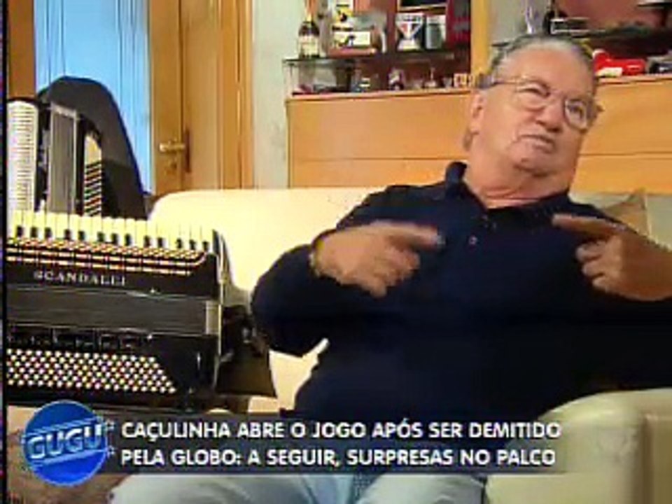Caçulinha explica saída da TV Globo e conta se brigou com Faustão