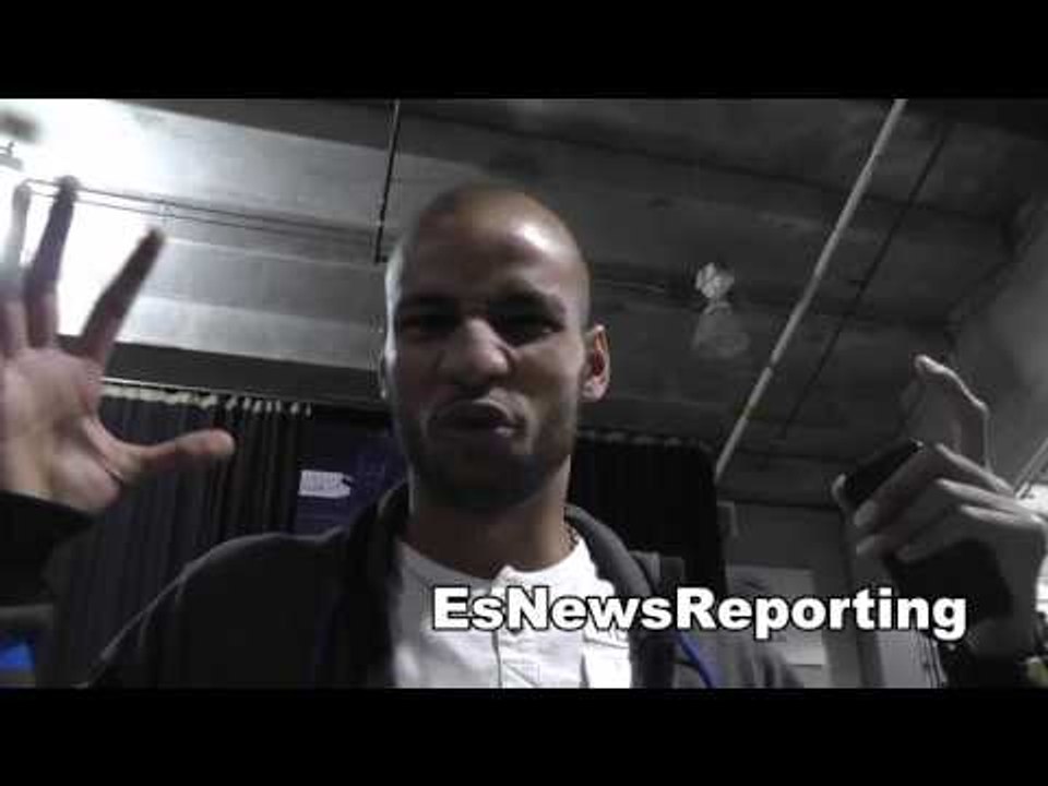 Ismail Sillakh  on fighting kovalev hard hittin...