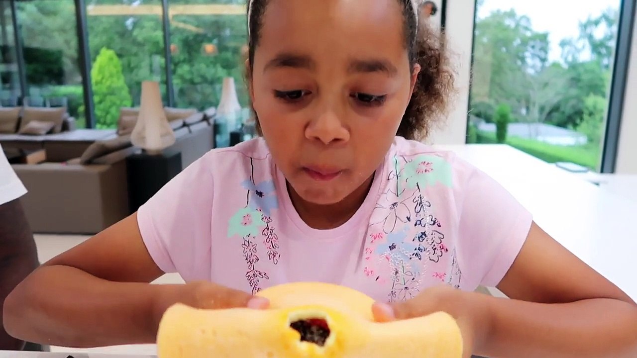 Real Food VS Gummy Food! Gross Giant Candy Chal...