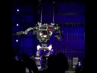 See Jeff Bezos test the giant robot of your nightmares 2017