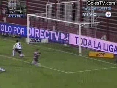 Lanus 2-0 San Martin San Juan (2-0 Blanco)