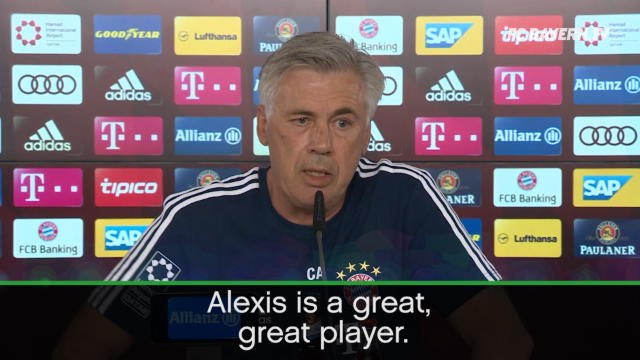 Sanchez 'a great player', but Ancelotti won't spend 'crazy money'