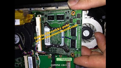 Asus X7010 démontage & dépoussièrage