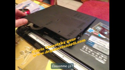 Asus X52JU SX262V accès à la ventilation