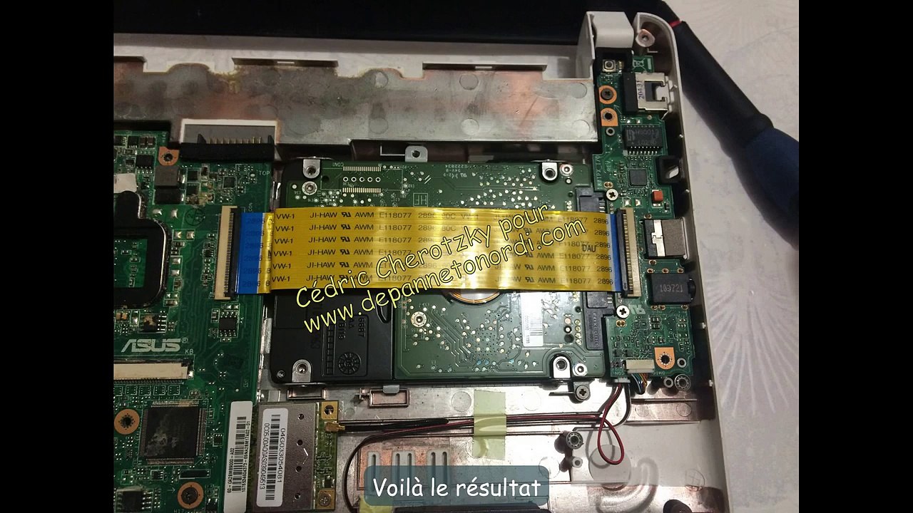 Asus eee pc 1001px11 disque dur