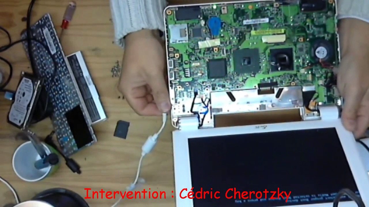 Asus Eee PC 1000 HD Remontage