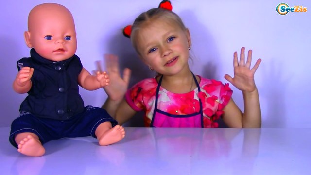 Baby Born Doll | Кукла Беби Борн и Маленький Повар Ярослава готовят волшебный Смузи Видео Для Детей