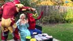 Frozen Elsa & Plucky Spiderman & Hulk! Frozen Elsa & Spiderman TOILET PRANK! Superheroes IRL