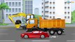 Cars for kids - The Yellow Excavator - Car Videos CV - Power Wheels PW