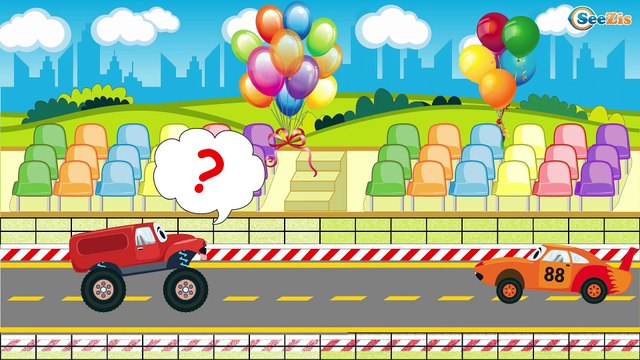 Voiture de course, Tracteur et la Patrouille: Voiture de police & Camion de pompiers pour enfants