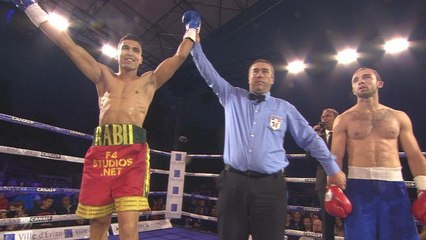 Boxe - Réunion d'Evian-Les-Bains - Mohammed Rabii expéditif pour son 3ème combat professionnel