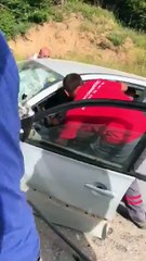 Aksident i rëndë tek Liqeni i Badovcit