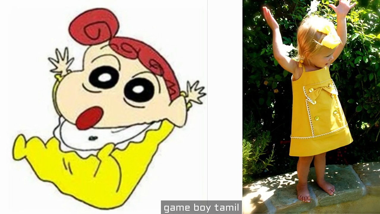 本物の クレヨンしんちゃん キャラクター