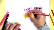 Niños para y dibujar un cerdo Peppe sus familiares clases de dibujo de cerdo Peppa
