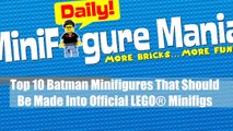 Top 10 Most Wanted Lego Superhero Minifigures!