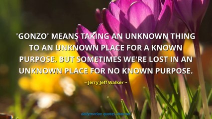 Jerry Jeff Walker Quotes