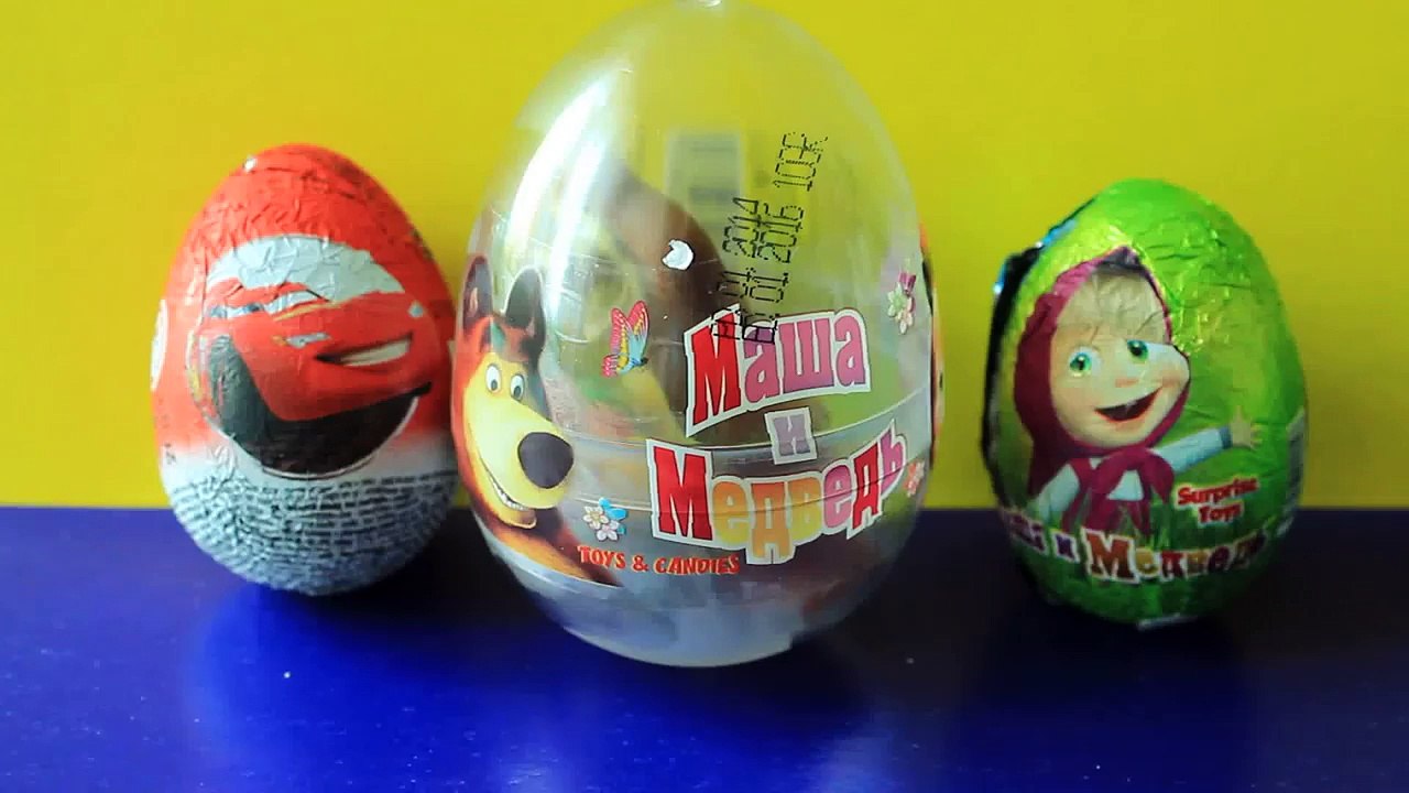 Et ours des œufs Jai le le le le le la déballage et Masha Masha Medved oeufs de chocolat Masha Medved surprise,